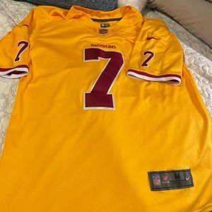 | Washington Redskins Dwayne Haskins Throw back Mustard Jersey |